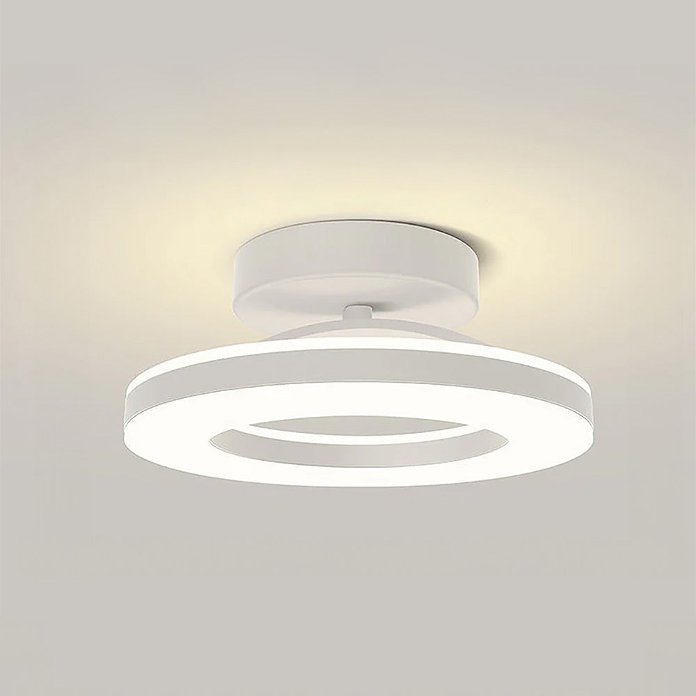 Modern Round LED Ceiling Light for Stylish Hallways