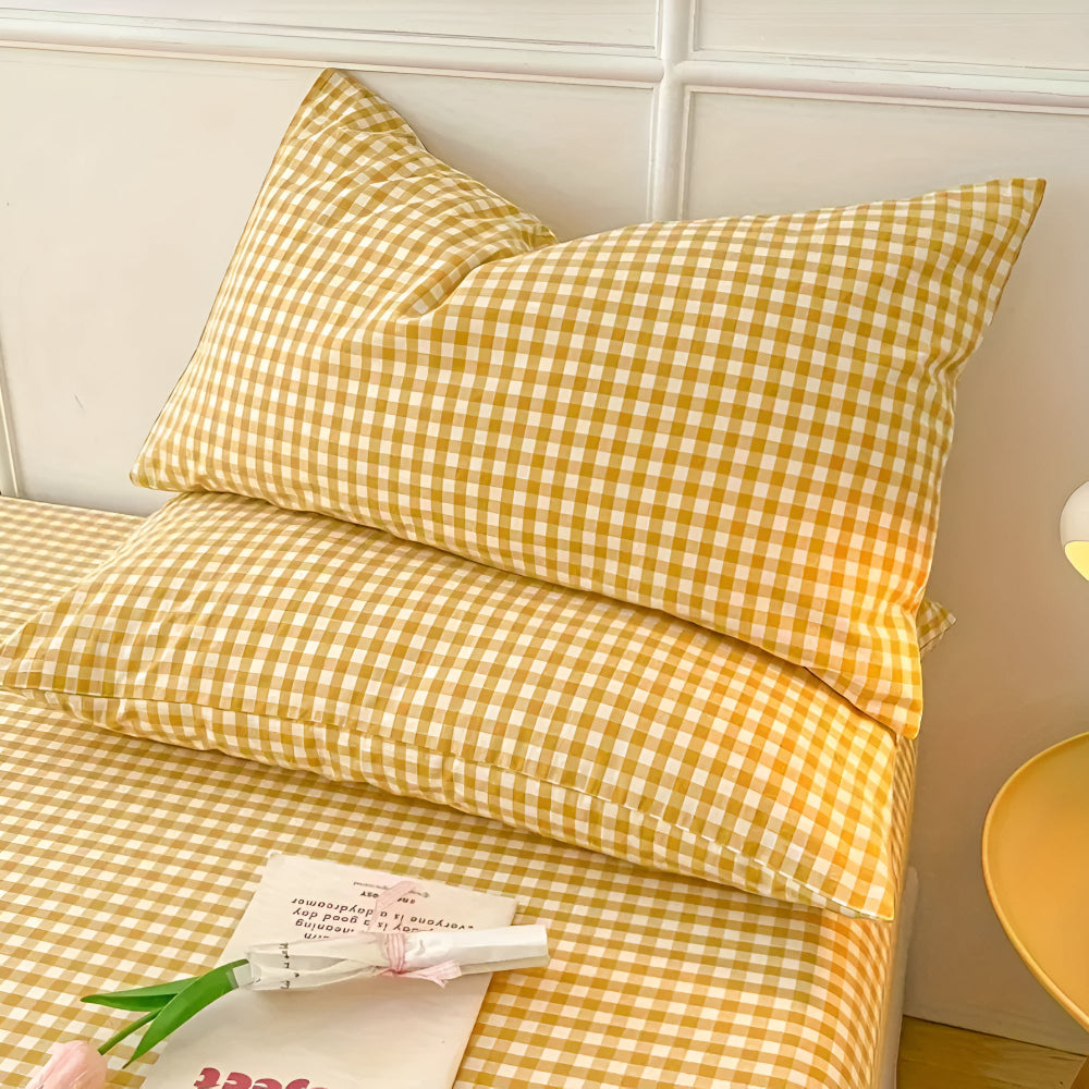 Cozy & Soft Touch Checkered Pillowcase