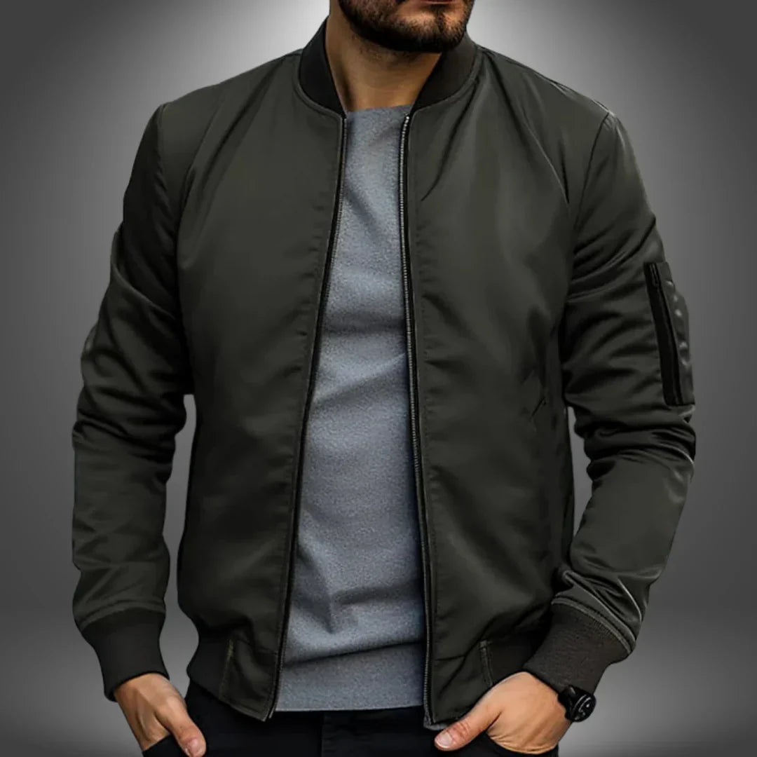 Men's Modern Style Jacket | Full Zip