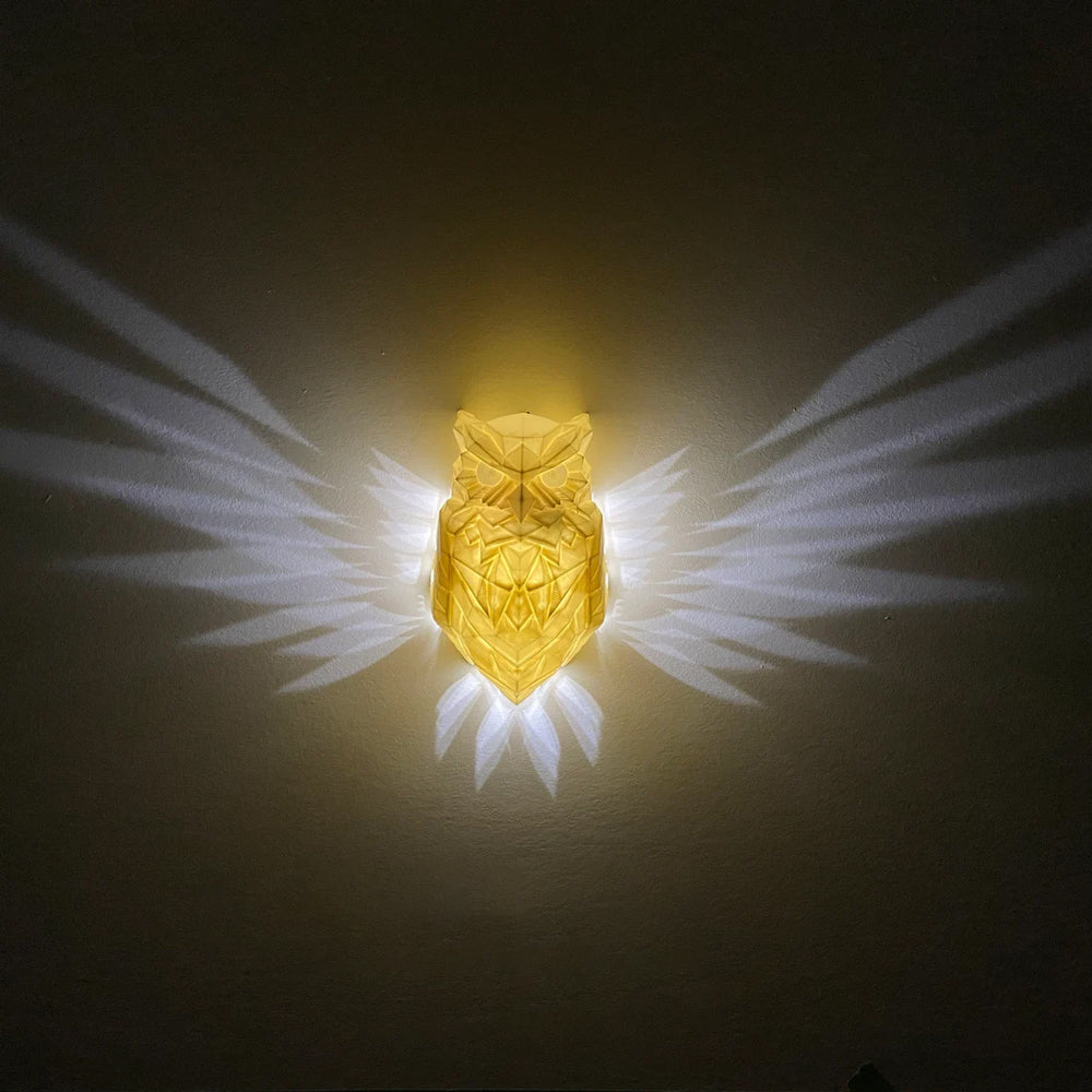 Modern Wing Silhouette Wall Lights