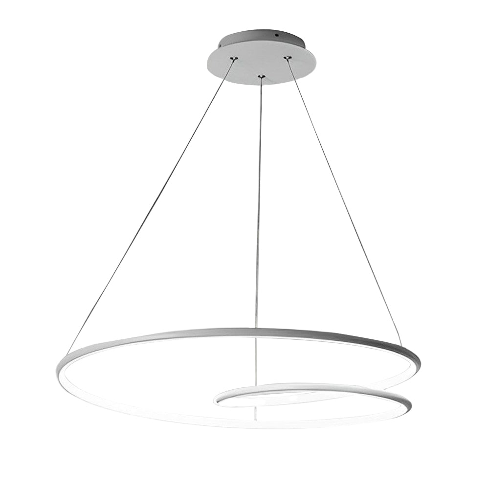 Modern LED Chandelier with Dimming Function – Pendant Light for Dining Room and Living Room