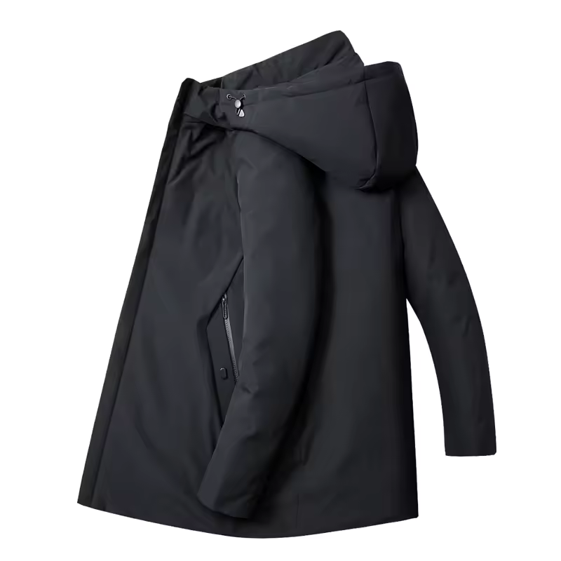 Men's Warm Winter Jacket | Hooded