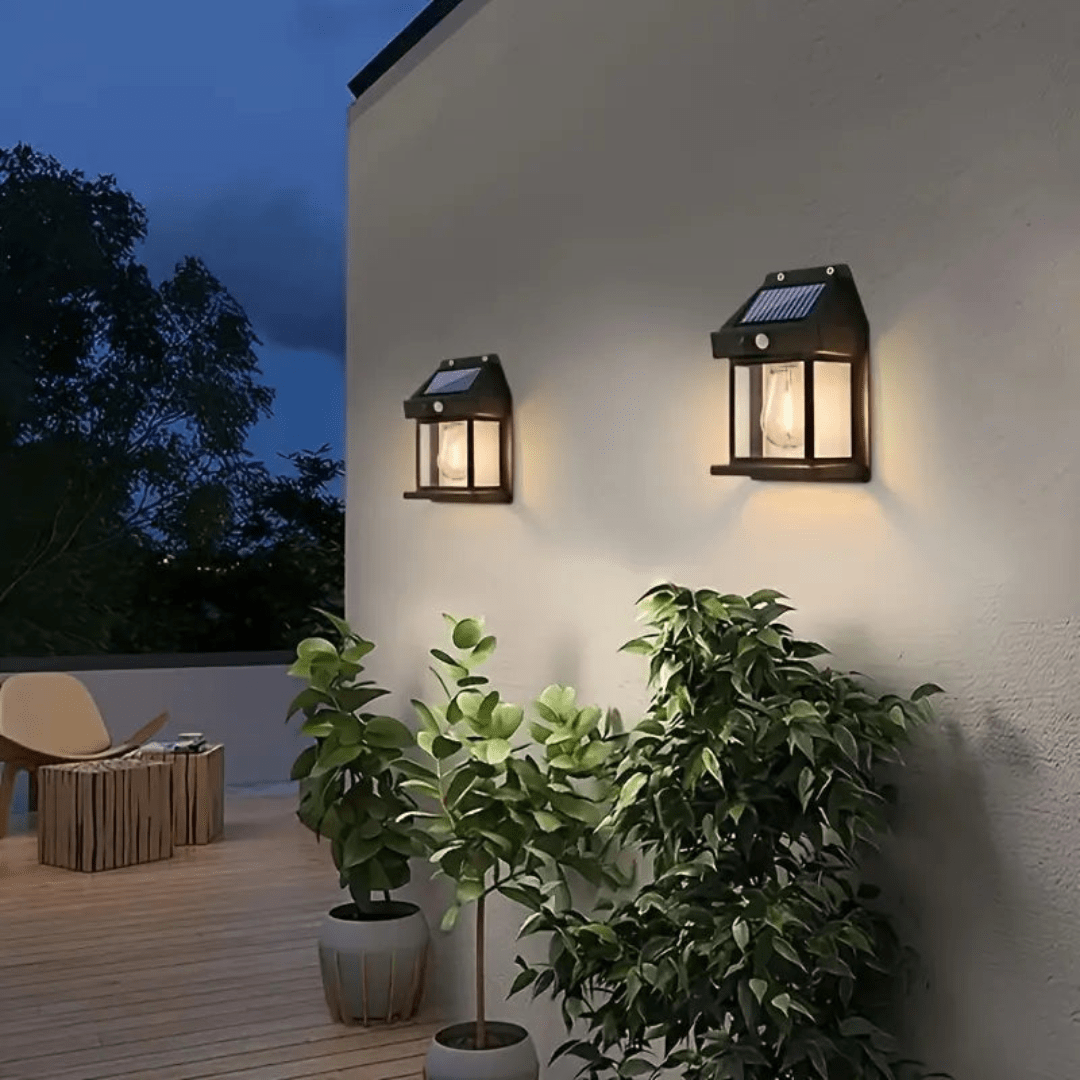 Waterproof Modern Solar Garden Lights with Motion Detection