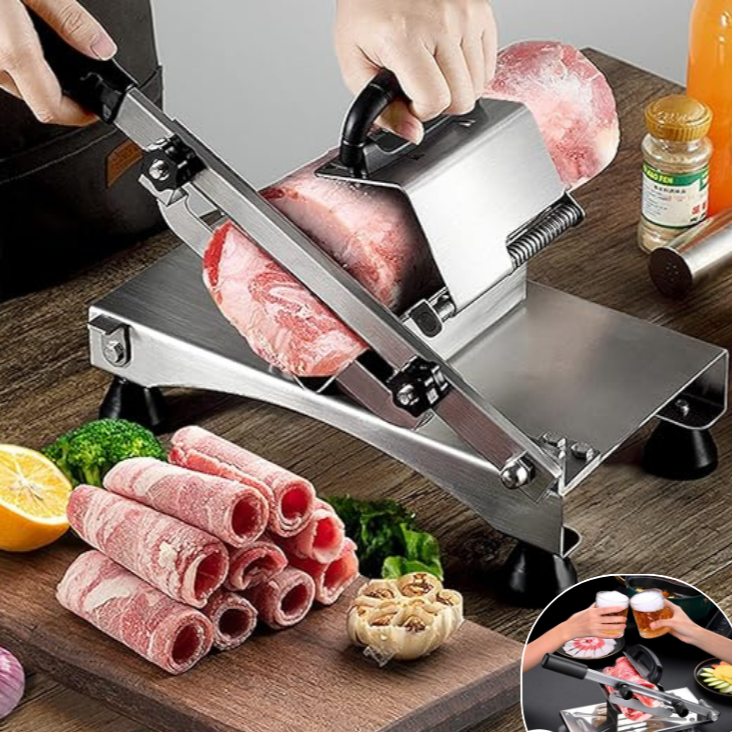 Professional Slicing Machine for Meat and Vegetables – Manual