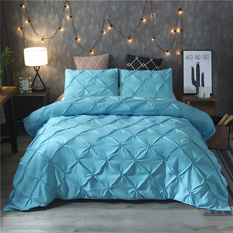 Stylish Duvet Cover with Pillowcases – Comfortable Bedding for Restful Sleep