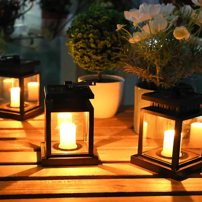 LED Solar Lantern for Garden – Solar Light Decorative Lantern Outdoor