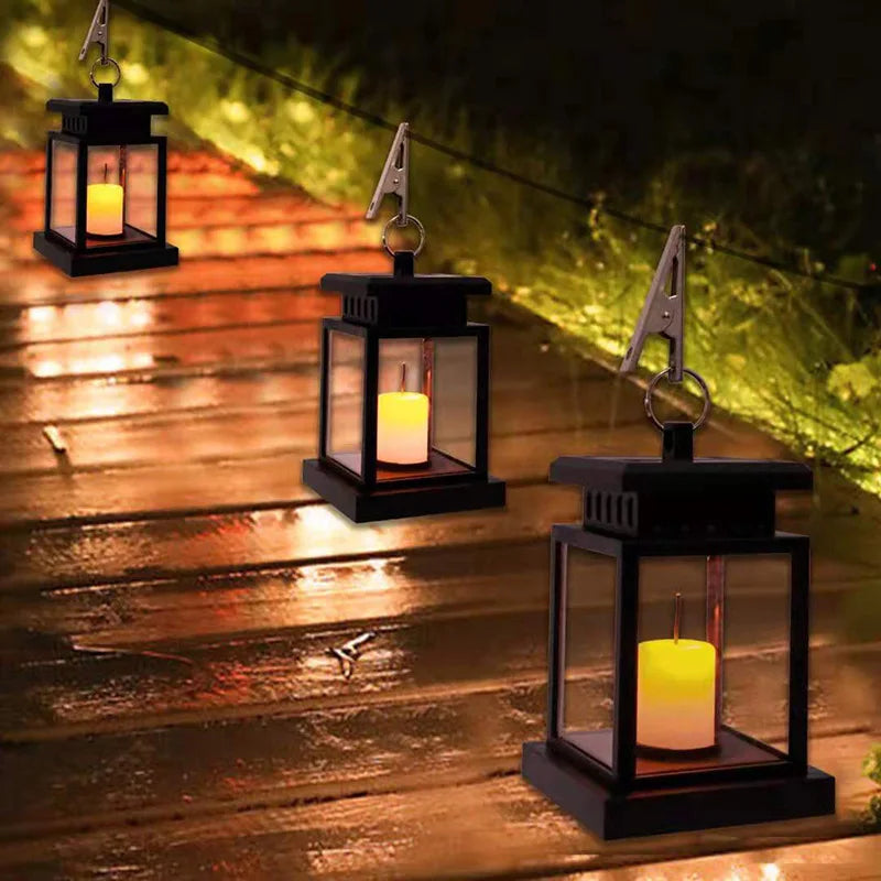 LED Solar Lantern for Garden – Solar Light Decorative Lantern Outdoor