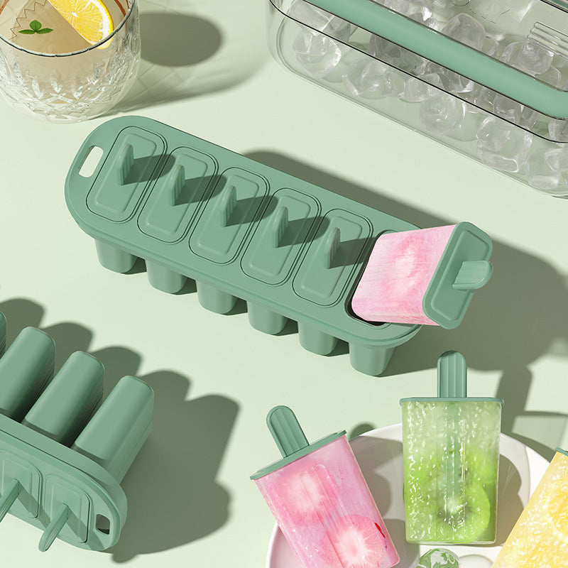 Ice Cube Mold for Homemade Popsicles – BPA-Free, Reusable, and Dishwasher Safe, Ideal for Summer Refreshments