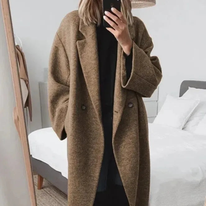 Women's Warm Trench Coat | Casual