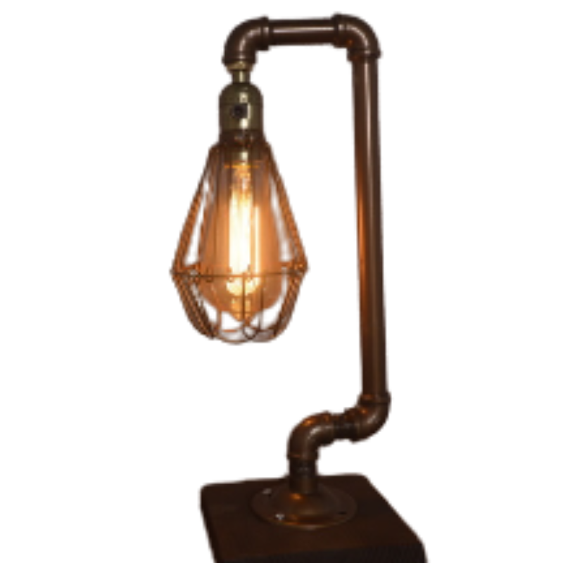 Industrial Vintage Metal Table Lamp – Retro Design Light in Loft Style