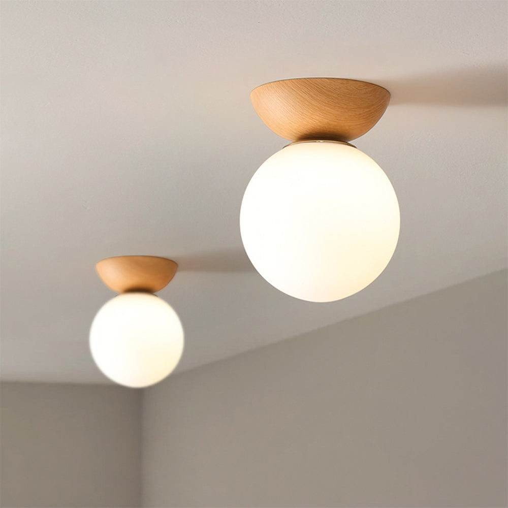 Scandinavian-Inspired Flush Mount Ceiling Lights