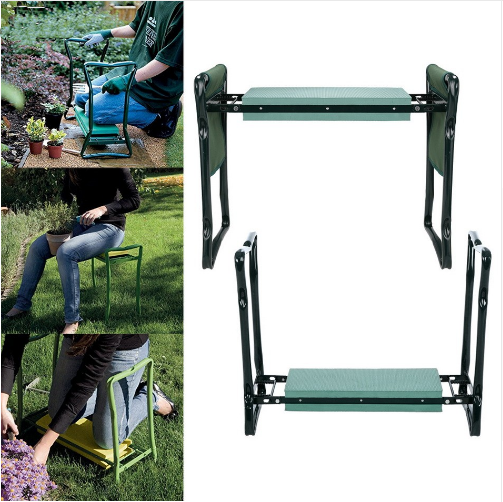 All-in-One Foldable Seat & Tool Tote