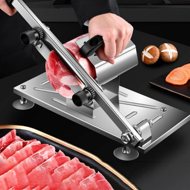 Professional Slicing Machine for Meat and Vegetables – Manual