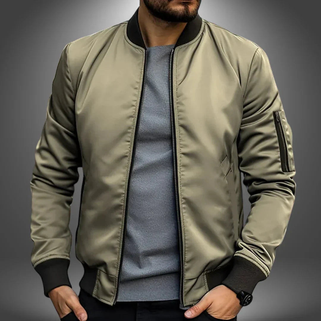 Men's Modern Style Jacket | Full Zip