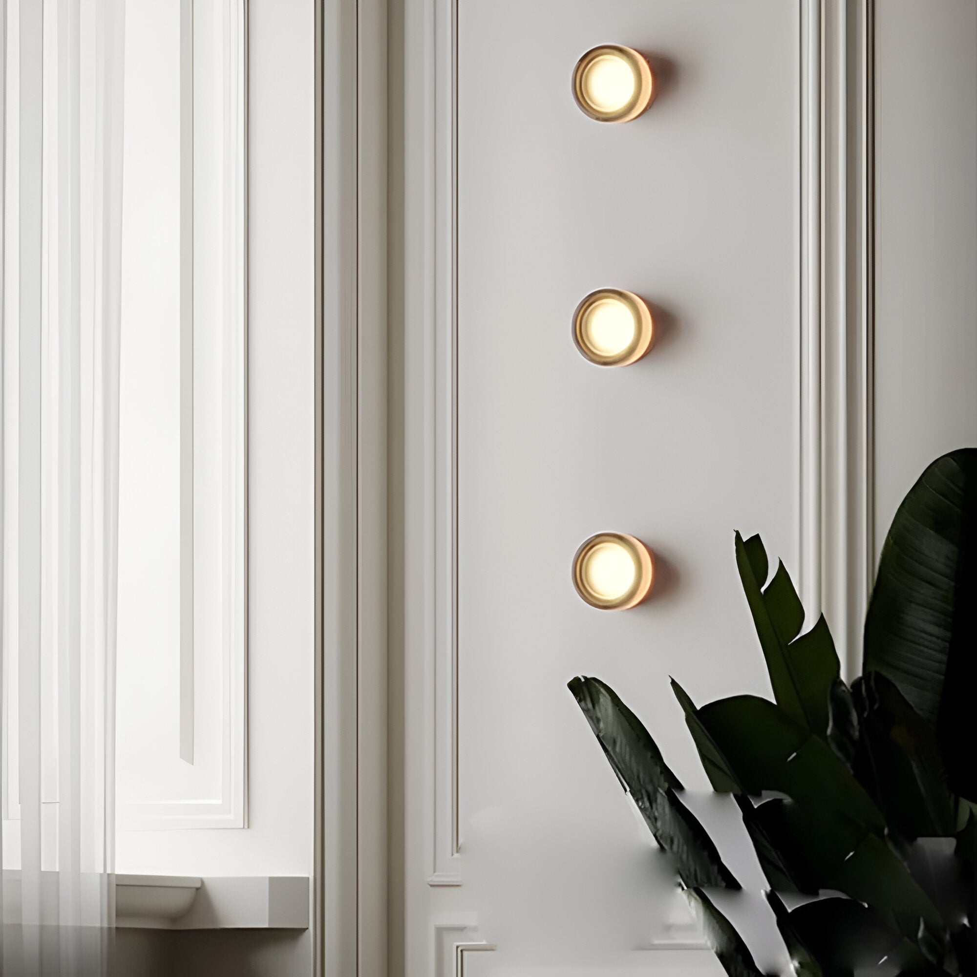 Modern Round LED Wall Light