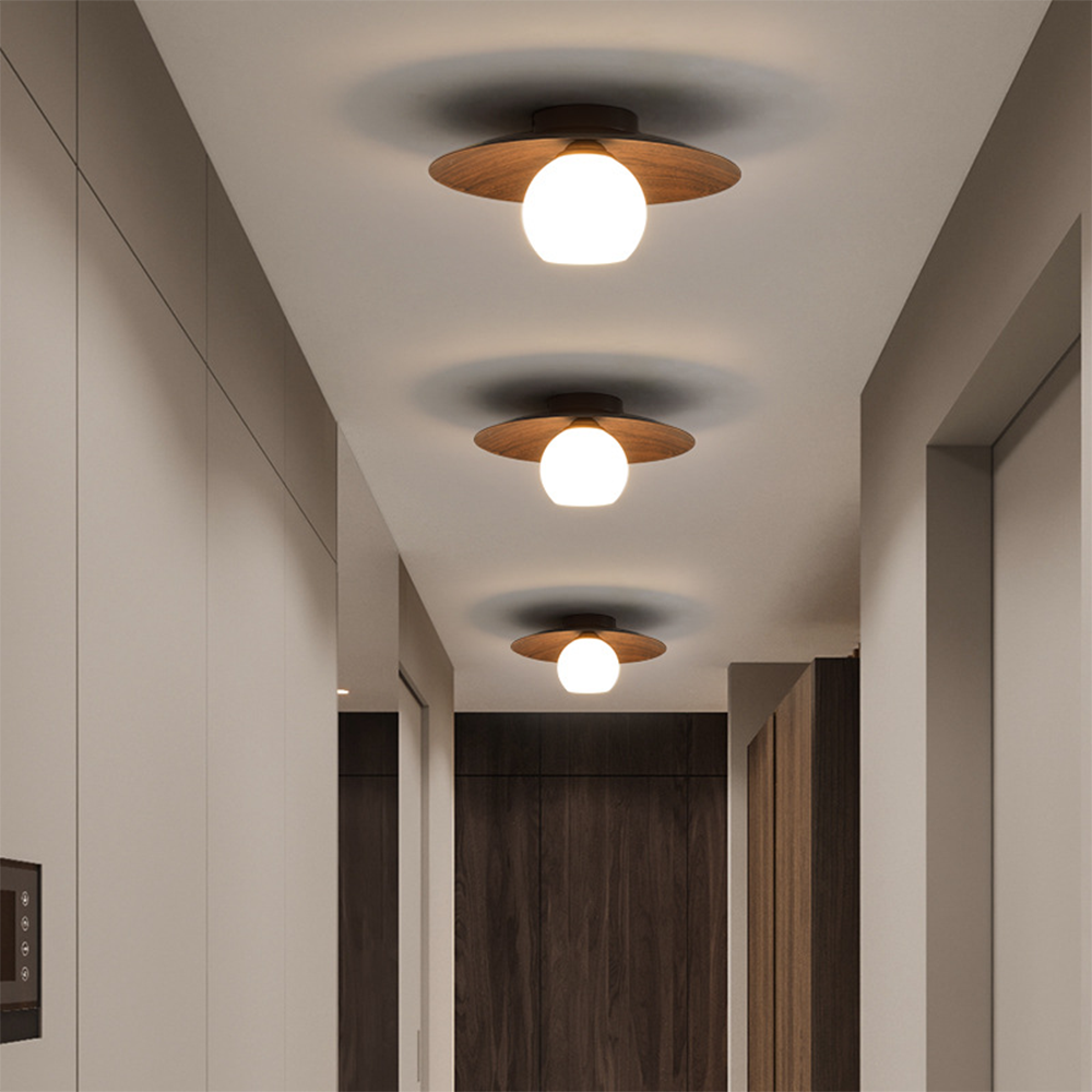 Sleek Contemporary Ceiling Light for Entryways & Foyers