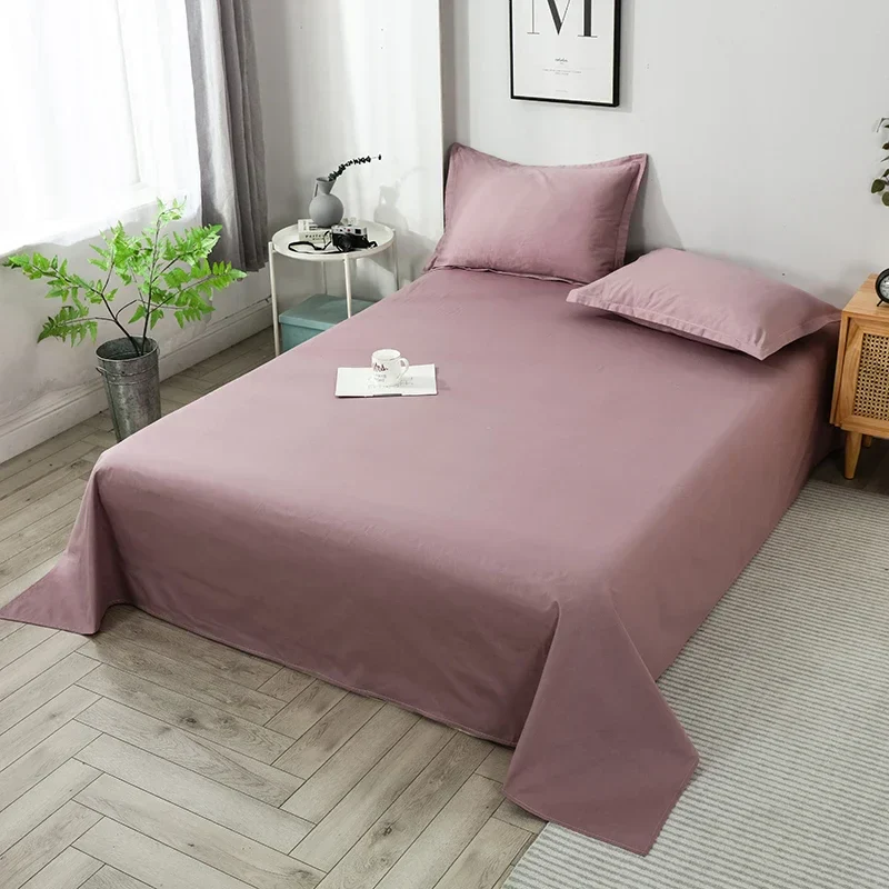 Luxurious Flat Sheet Made from Organic Cotton – Soft, Breathable Sheet for Ultimate Sleep Comfort