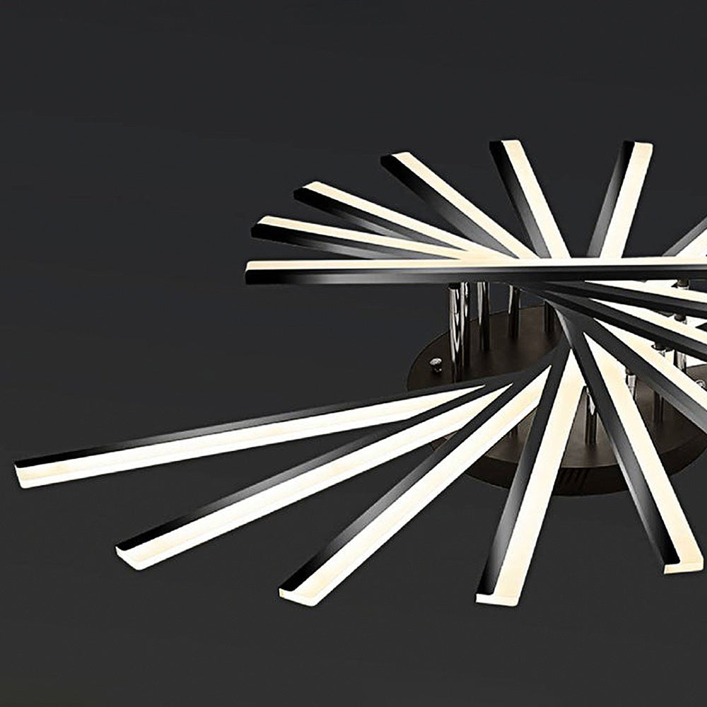 Sleek Nordic-Inspired LED Ceiling Light