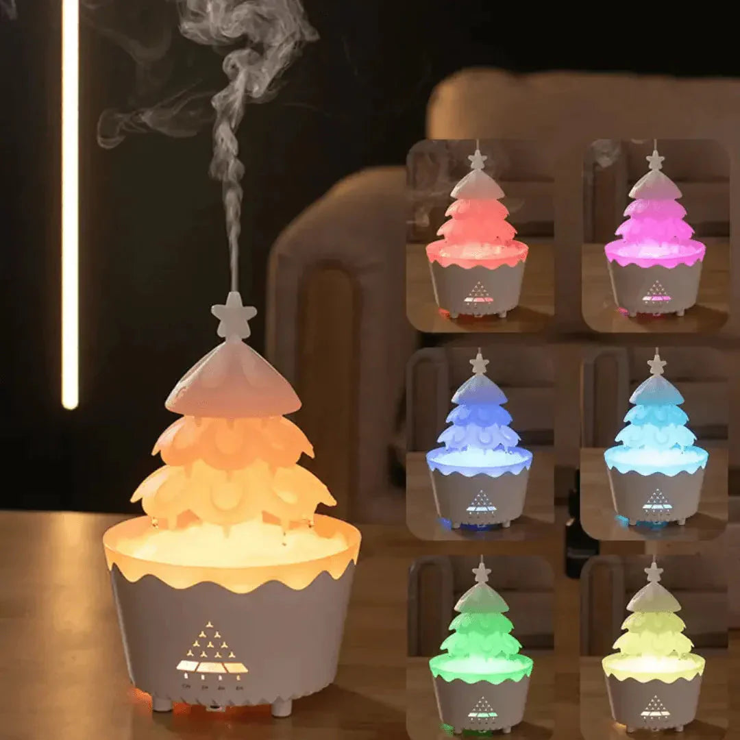 LED Christmas Tree Inspired Diffuser