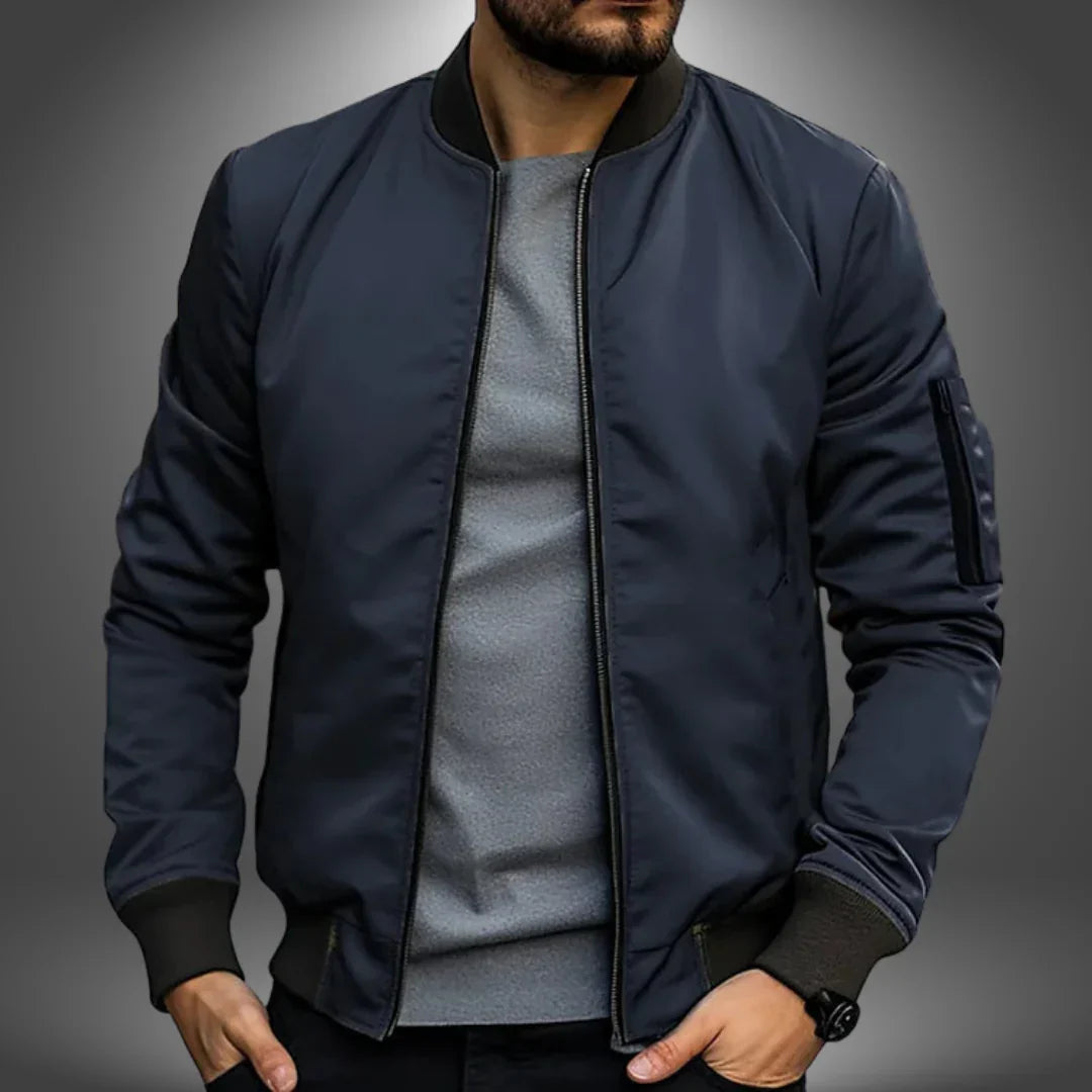 Men's Modern Style Jacket | Full Zip