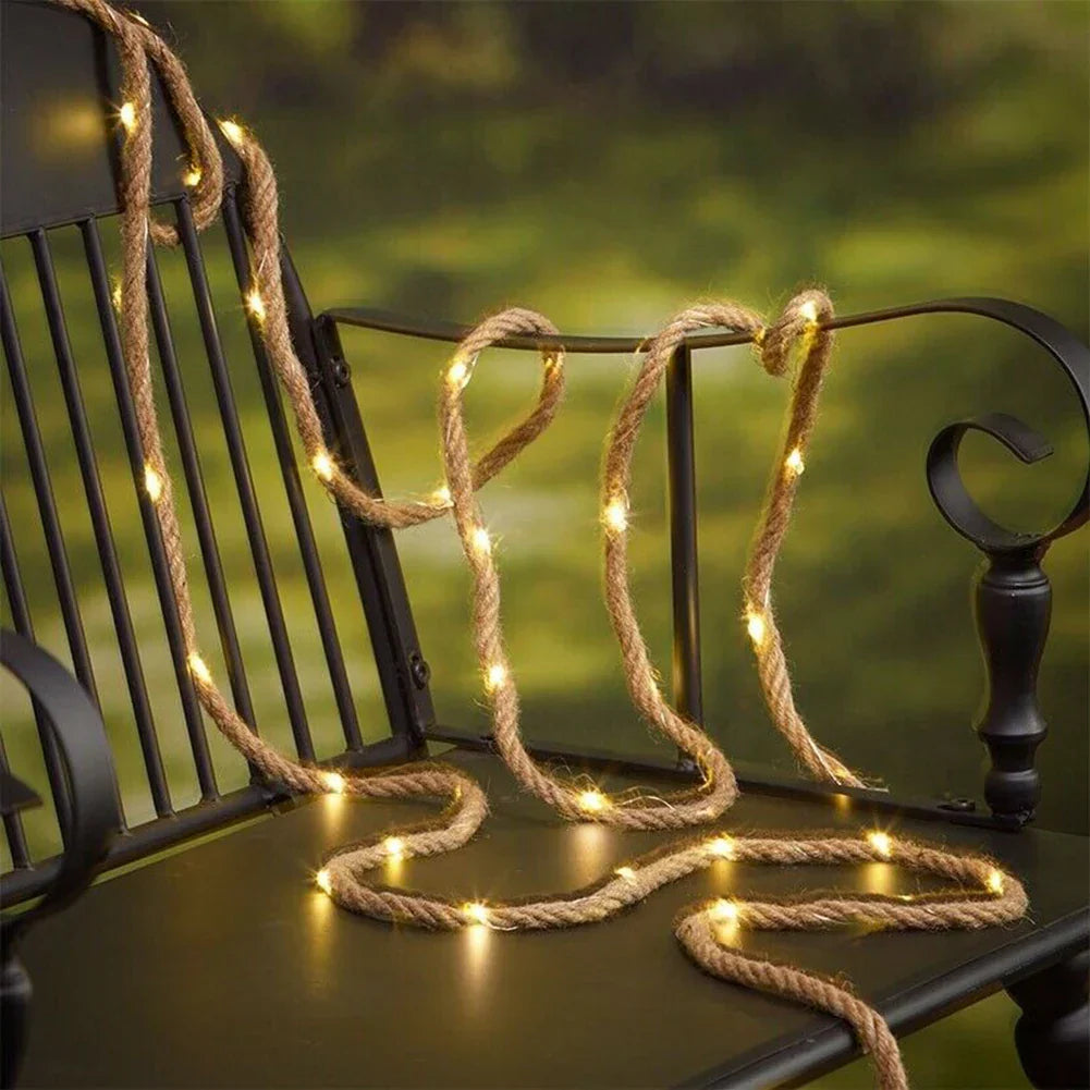 Solar-Powered Outdoor Fairy Lights – Enchanting LED Decorative Lighting