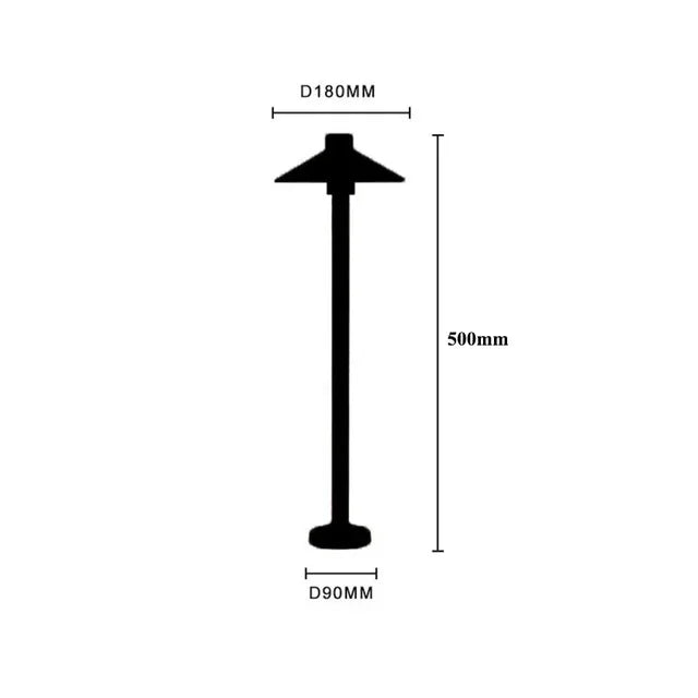 Solar LED Path Light for Garden and Outdoor Use – Weatherproof, Energy-Saving & Decorative