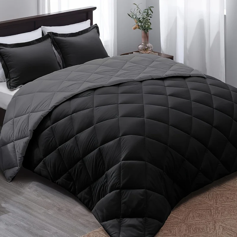 Lightweight, Cozy All-Season Polyester Duvet – Ideal for Restful Sleep