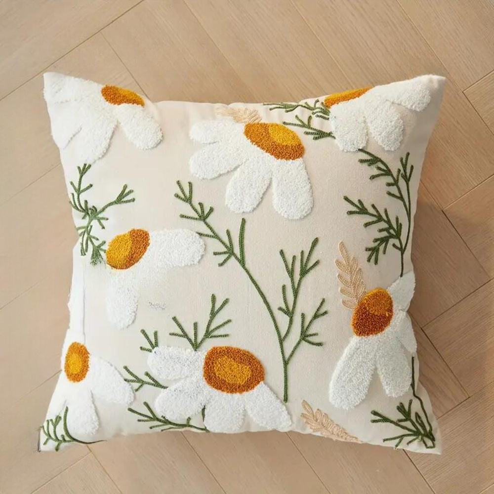 Nature Inspired Soft Decorative Cushion Cover