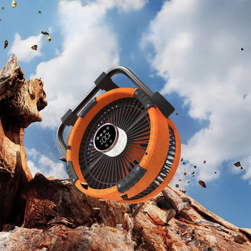 Rechargeable Camping Table Fan