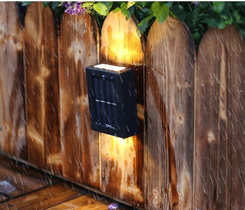 Solar Wall Light Outdoor – Energy-Efficient Solar Lamp for Terrace, Winter-Proof and Weather-Resistant