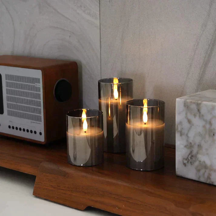 Flicker LED Candles with Realistic Flame Effect
