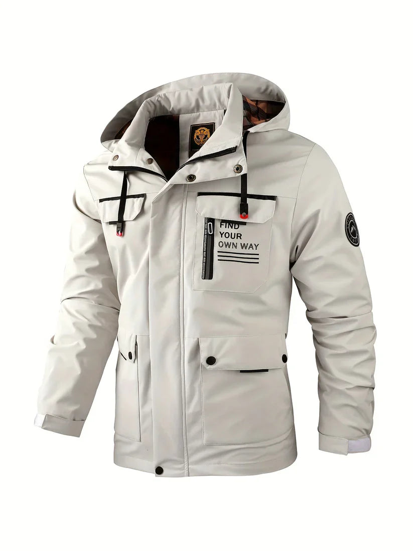 Men's Hooded Jacket | Warm