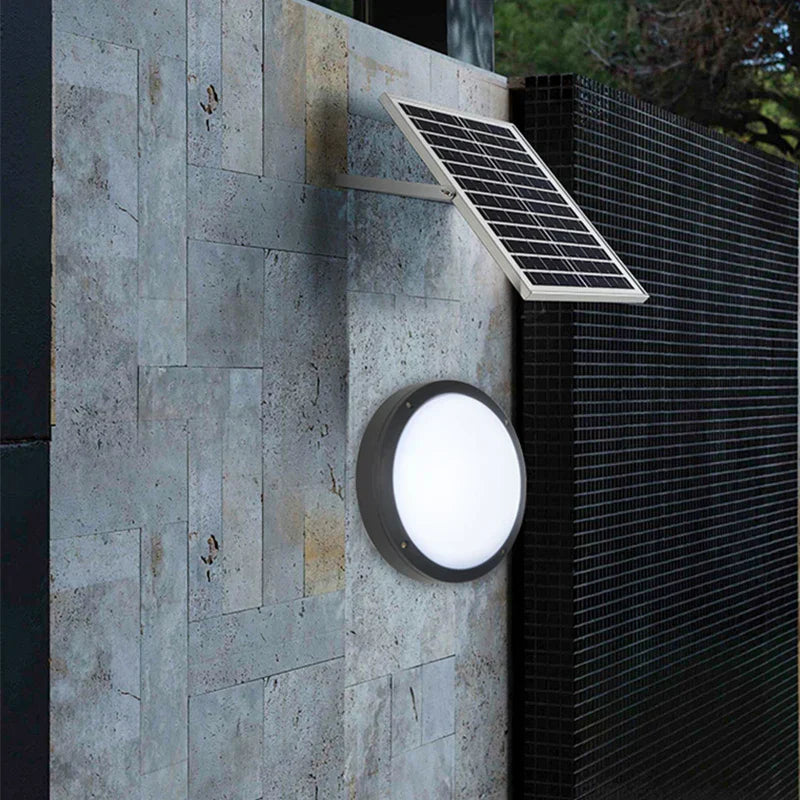 Round LED Wall Light for Outdoors – Weatherproof Outdoor Lighting for Wall Mounting