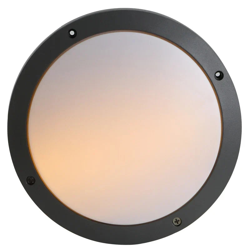 Round LED Wall Light for Outdoors – Weatherproof Outdoor Lighting for Wall Mounting