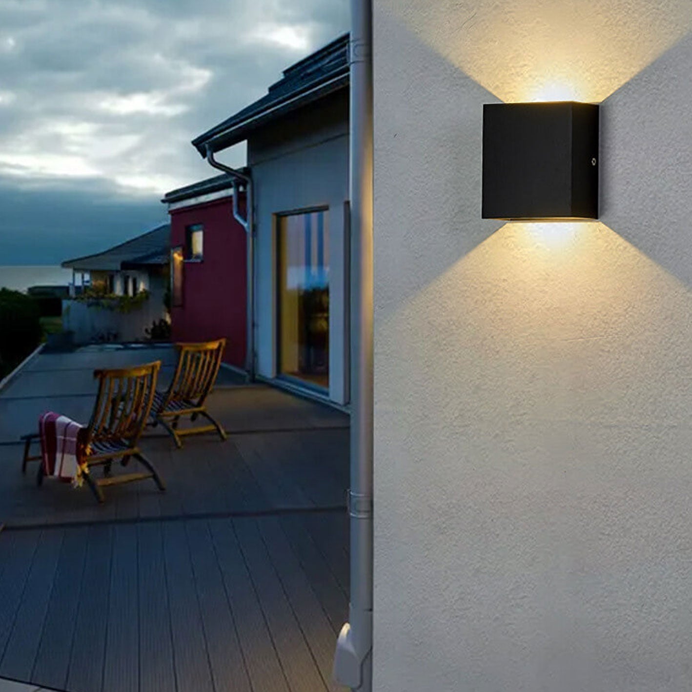 Smart Motion Sensor LED Wall Light