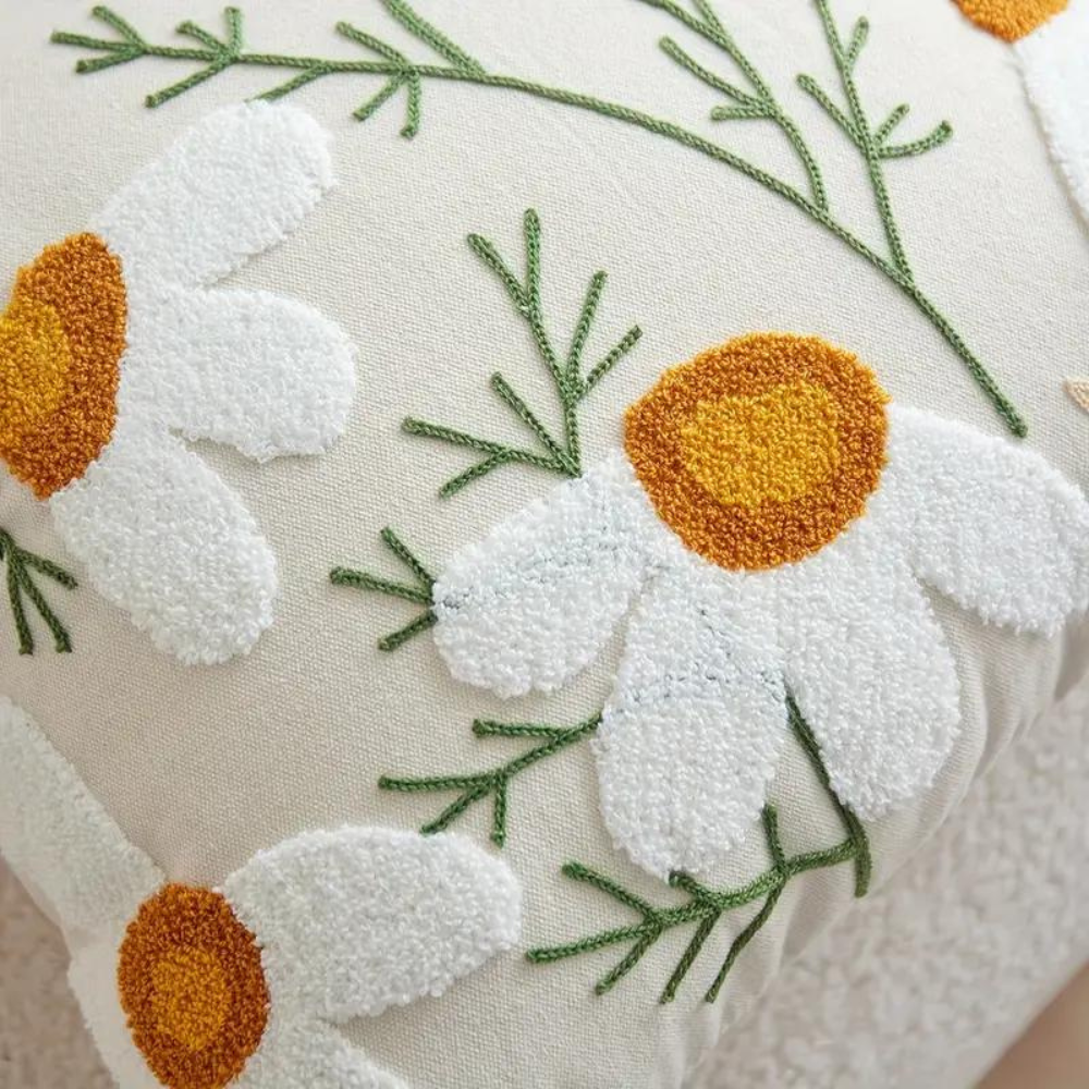 Nature Inspired Soft Decorative Cushion Cover