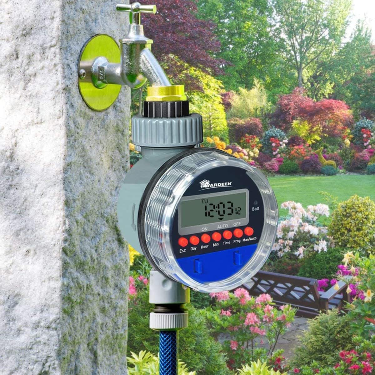 Digital Irrigation Control with Easy-Read LCD Screen