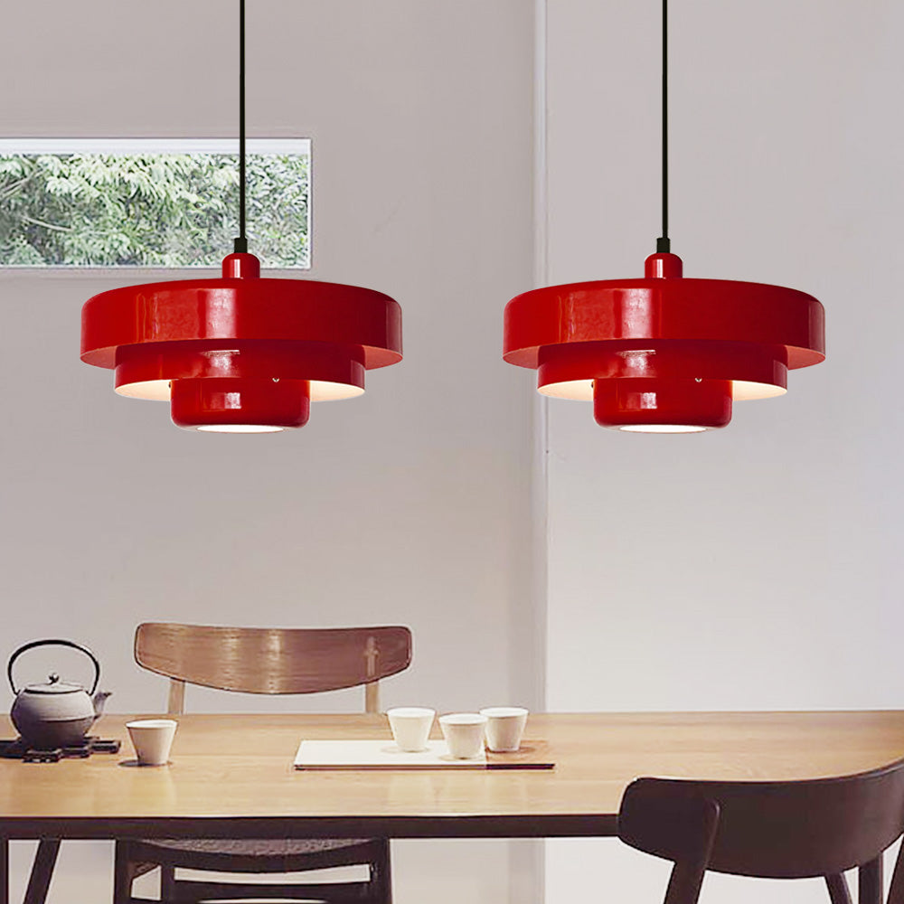 Retro Pendant Light with a Creative Twist