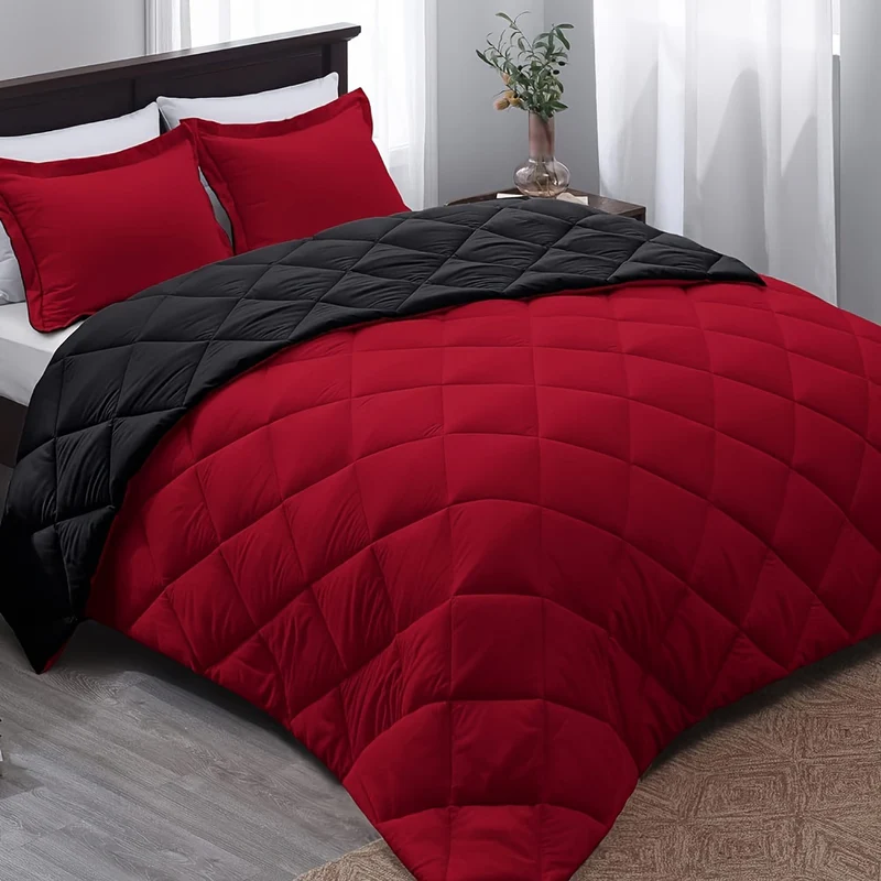 Lightweight, Cozy All-Season Polyester Duvet – Ideal for Restful Sleep