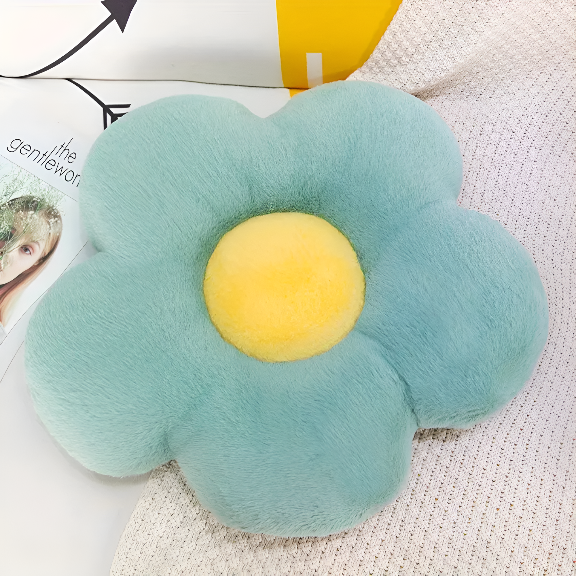 Floral Shaped Floor Pillow