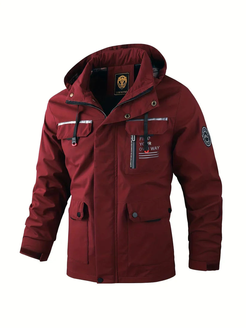 Men's Hooded Jacket | Warm