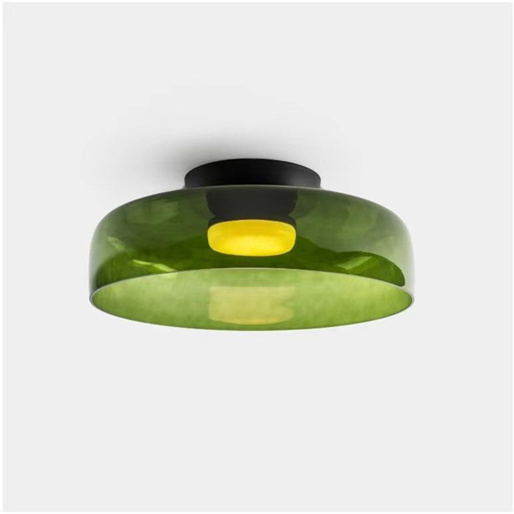 Scandinavian Artisan Glass Ceiling Pendant