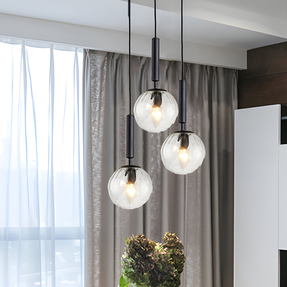 3-light Pendant Light for Kitchen Island – Modern Hanging Lamp for Dining Room and Kitchen