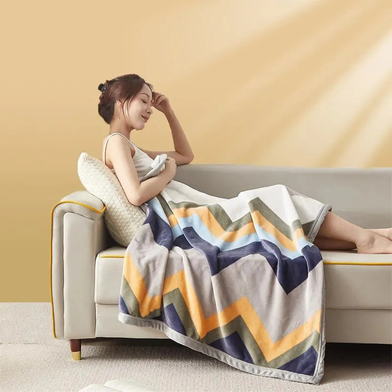 Warmth Throw Blanket for Chilly Evenings