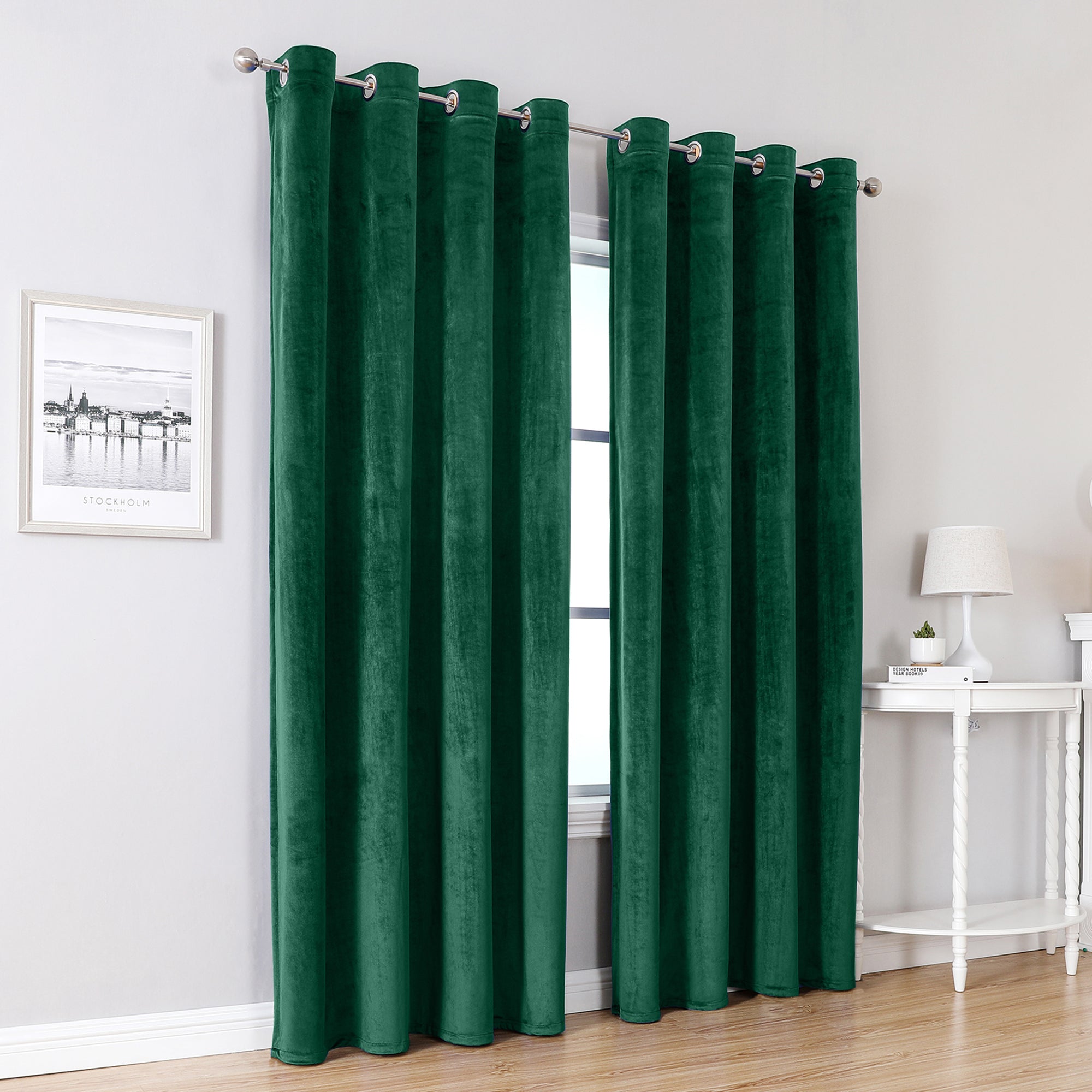 Thermal Velvet Curtains, Blackout and Insulating for Bedrooms