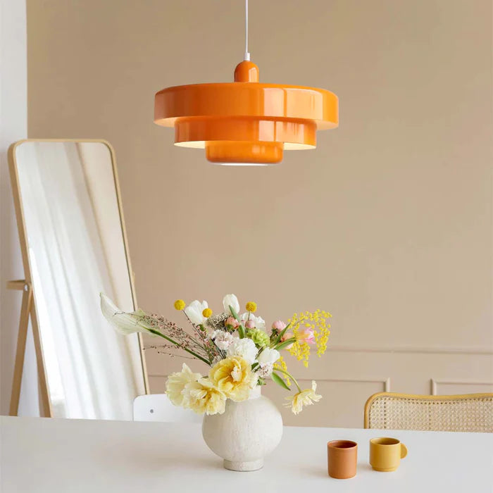 Retro Pendant Light with a Creative Twist