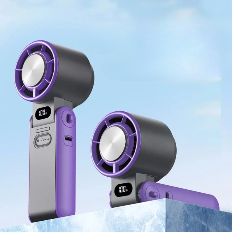 Mini Handheld Foldable & Rechargeable Cooling Fan