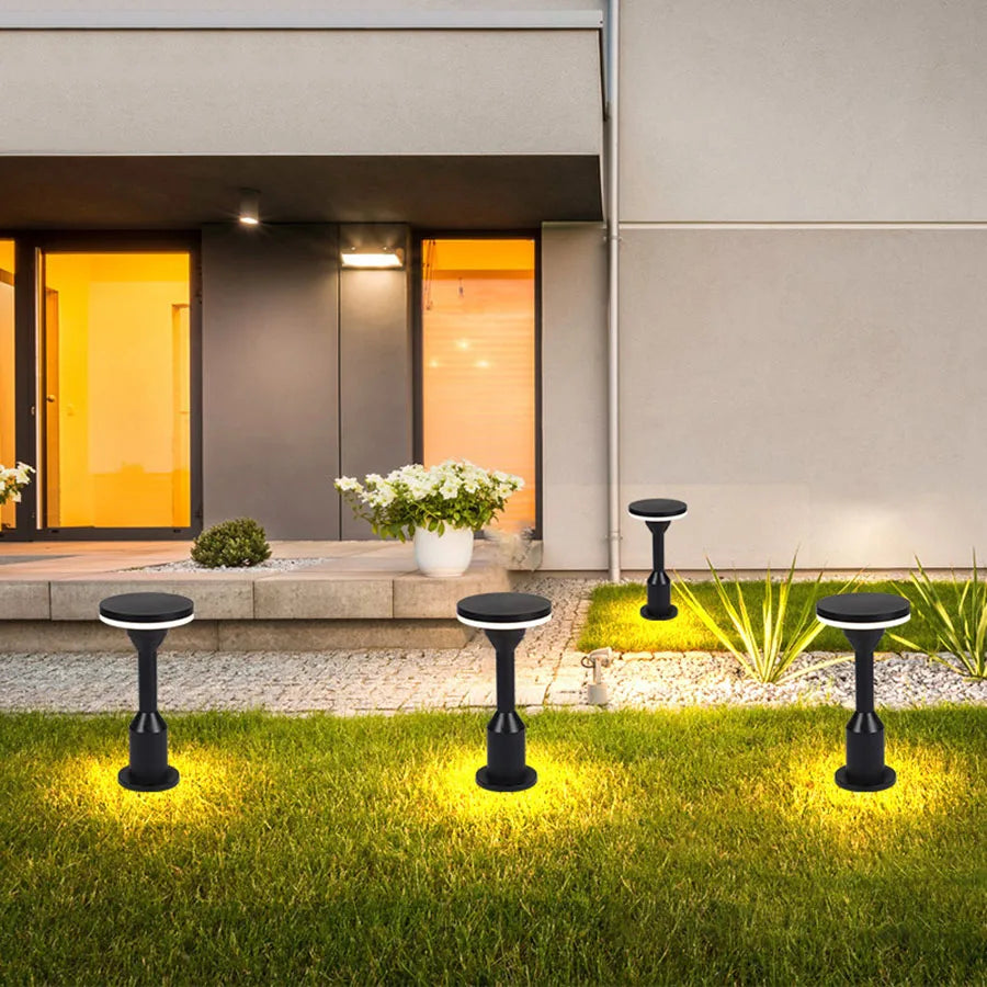 Solar LED Path Lighting for Garden and Driveway – Weatherproof, Energy-Saving & Modern Design