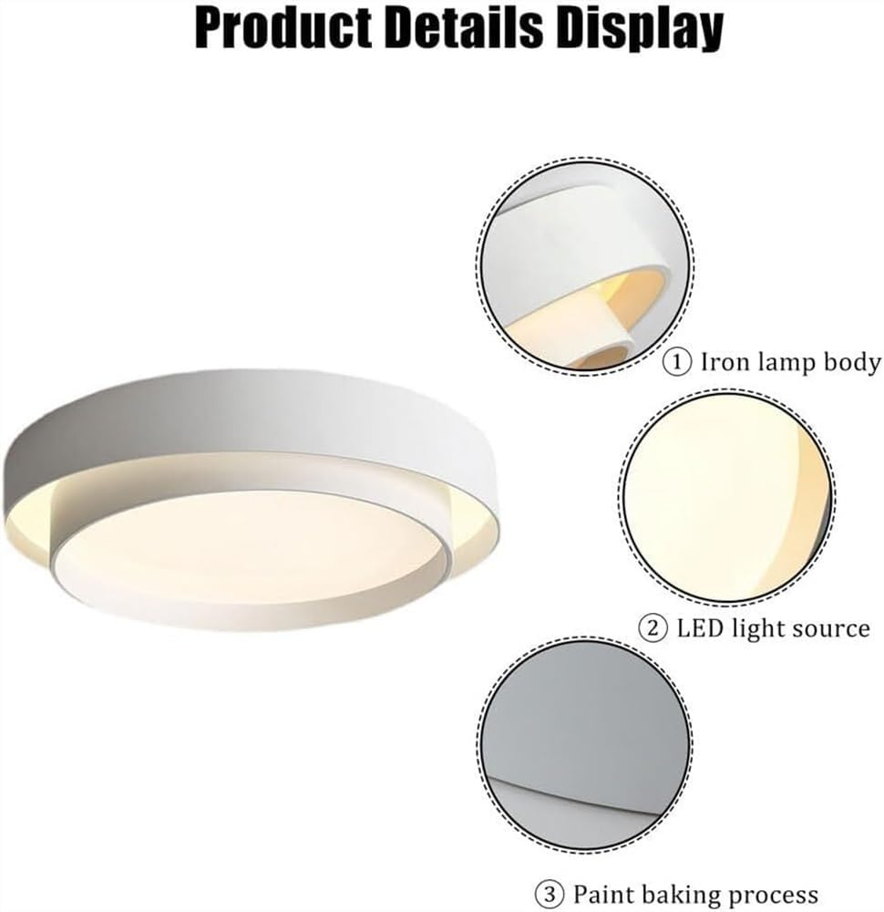 Minimalist LED Round Ceiling Accent