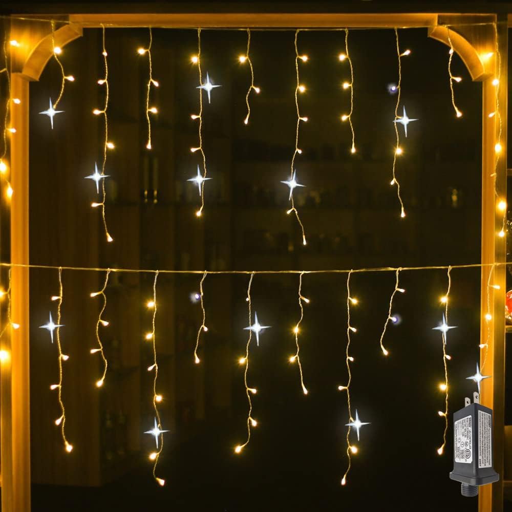 LED Curtain Lights for Outdoors – Waterproof Christmas Lighting for Garden and Terrace